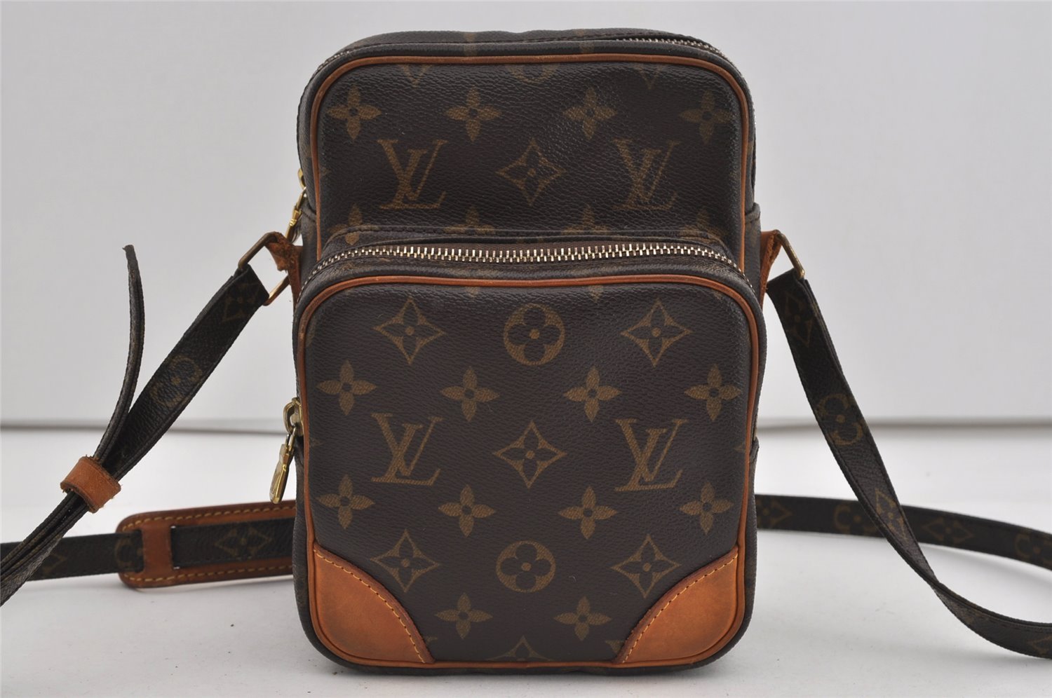 Authentic Louis Vuitton Monogram Amazone Shoulder Cross Body Bag M45236 LV 2037I