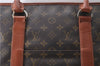 Auth Louis Vuitton Monogram Sac Weekend PM Vintage Tote Hand Bag M42425 LV 2038D