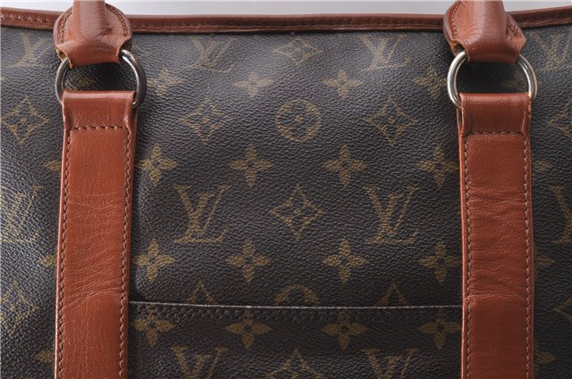 Auth Louis Vuitton Monogram Sac Weekend PM Vintage Tote Hand Bag M42425 LV 2038D