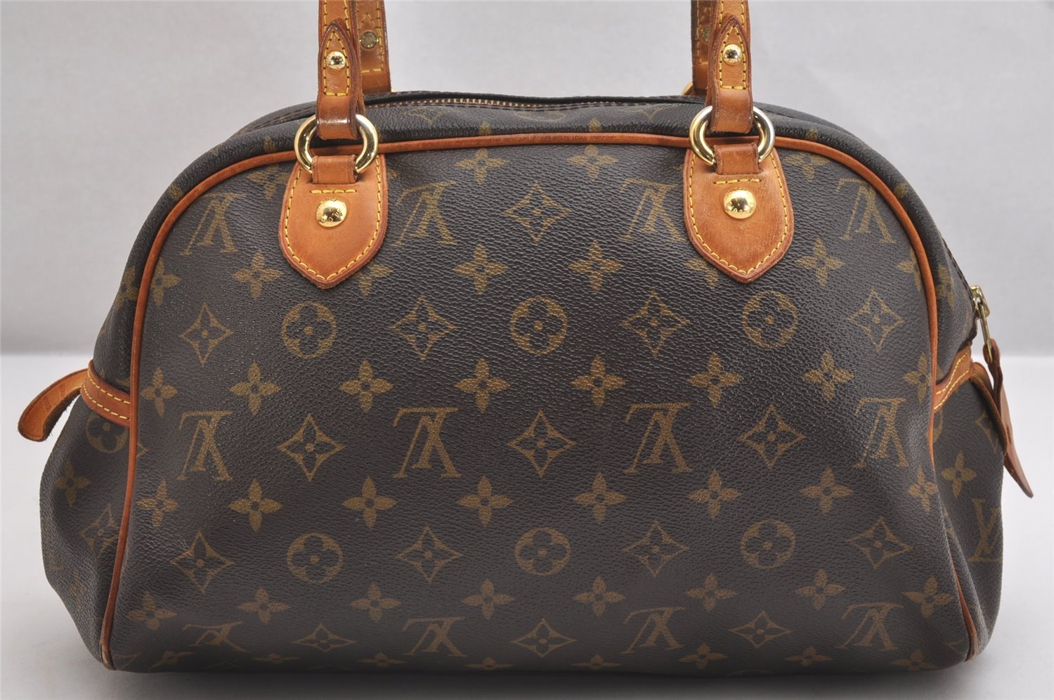 Authentic Louis Vuitton Monogram Montorgueil PM M95565 Shoulder Tote Bag 2038I
