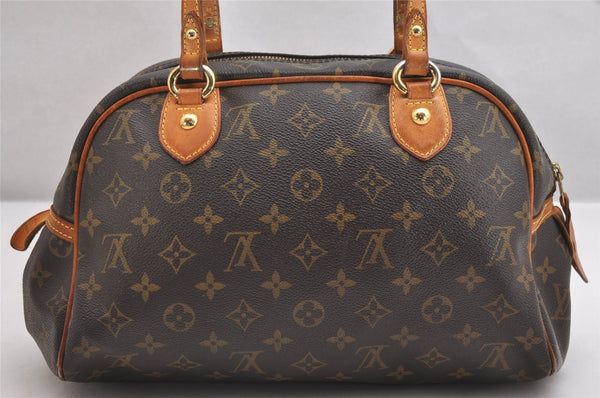 Authentic Louis Vuitton Monogram Montorgueil PM M95565 Shoulder Tote Bag 2038I