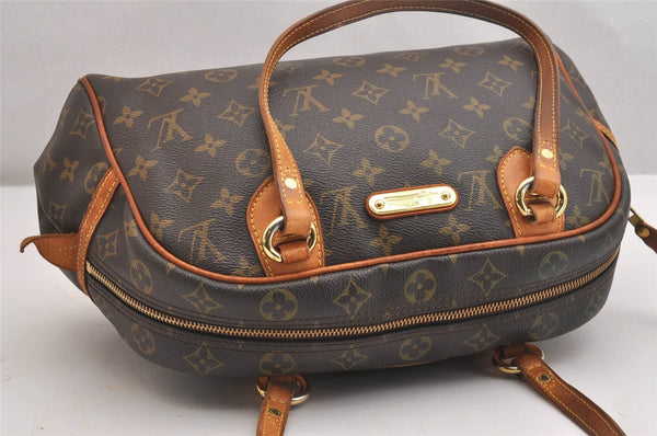 Authentic Louis Vuitton Monogram Montorgueil PM M95565 Shoulder Tote Bag 2038I