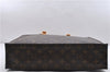 Authentic Louis Vuitton Monogram Sac Plat Hand Bag M51140 LV 2039D