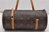 Authentic Louis Vuitton Monogram Papillon 28 Hand Bag LV Junk 2040G
