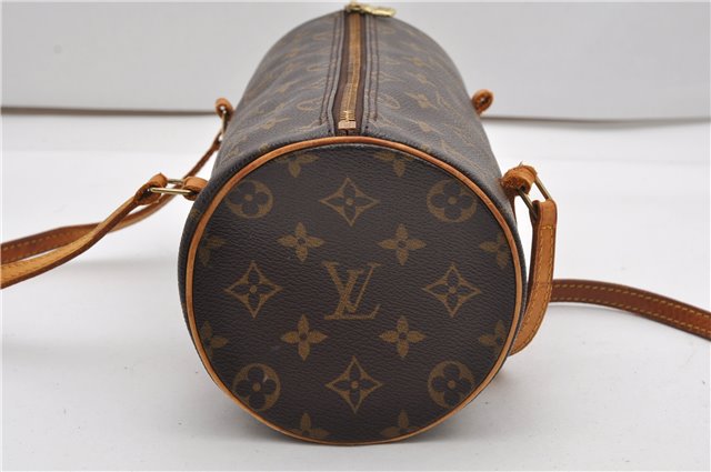 Authentic Louis Vuitton Monogram Papillon 28 Hand Bag LV Junk 2040G