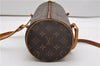 Authentic Louis Vuitton Monogram Papillon 28 Hand Bag LV Junk 2040G
