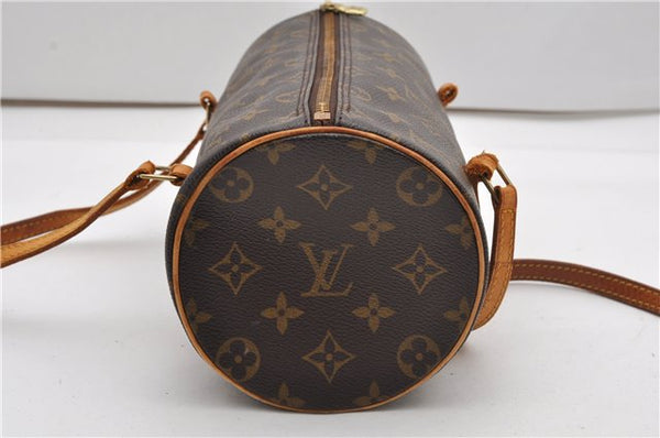 Authentic Louis Vuitton Monogram Papillon 28 Hand Bag LV Junk 2040G