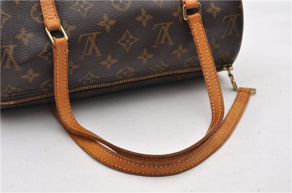 Authentic Louis Vuitton Monogram Papillon 28 Hand Bag LV Junk 2040G