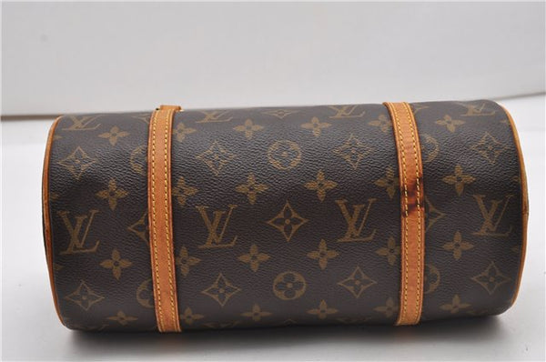 Authentic Louis Vuitton Monogram Papillon 28 Hand Bag LV Junk 2040G