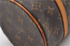 Authentic Louis Vuitton Monogram Papillon 28 Hand Bag LV Junk 2040G