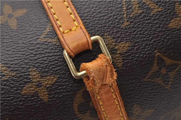 Authentic Louis Vuitton Monogram Papillon 28 Hand Bag LV Junk 2040G