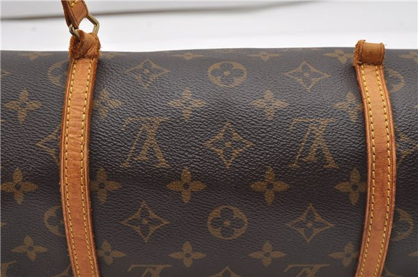 Authentic Louis Vuitton Monogram Papillon 28 Hand Bag LV Junk 2040G