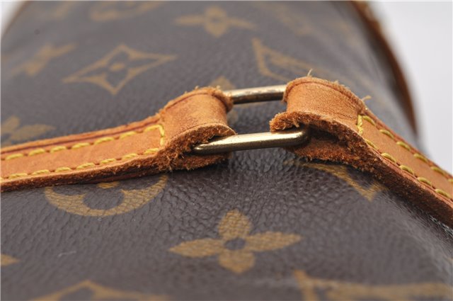 Authentic Louis Vuitton Monogram Papillon 28 Hand Bag LV Junk 2040G