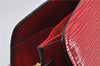 Authentic Louis Vuitton Epi Capucines Shoulder Crossbody Bag Red M52347 LV 2041F