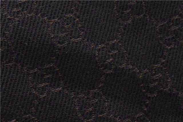 Authentic GUCCI Vintage Shoulder Hand Bag GG Canvas Leather 101292 Brown 2041G