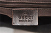 Authentic GUCCI Vintage Shoulder Hand Bag GG Canvas Leather 101292 Brown 2041G