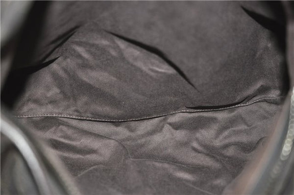 Authentic GUCCI Vintage Shoulder Hand Bag GG Canvas Leather 101292 Brown 2041G