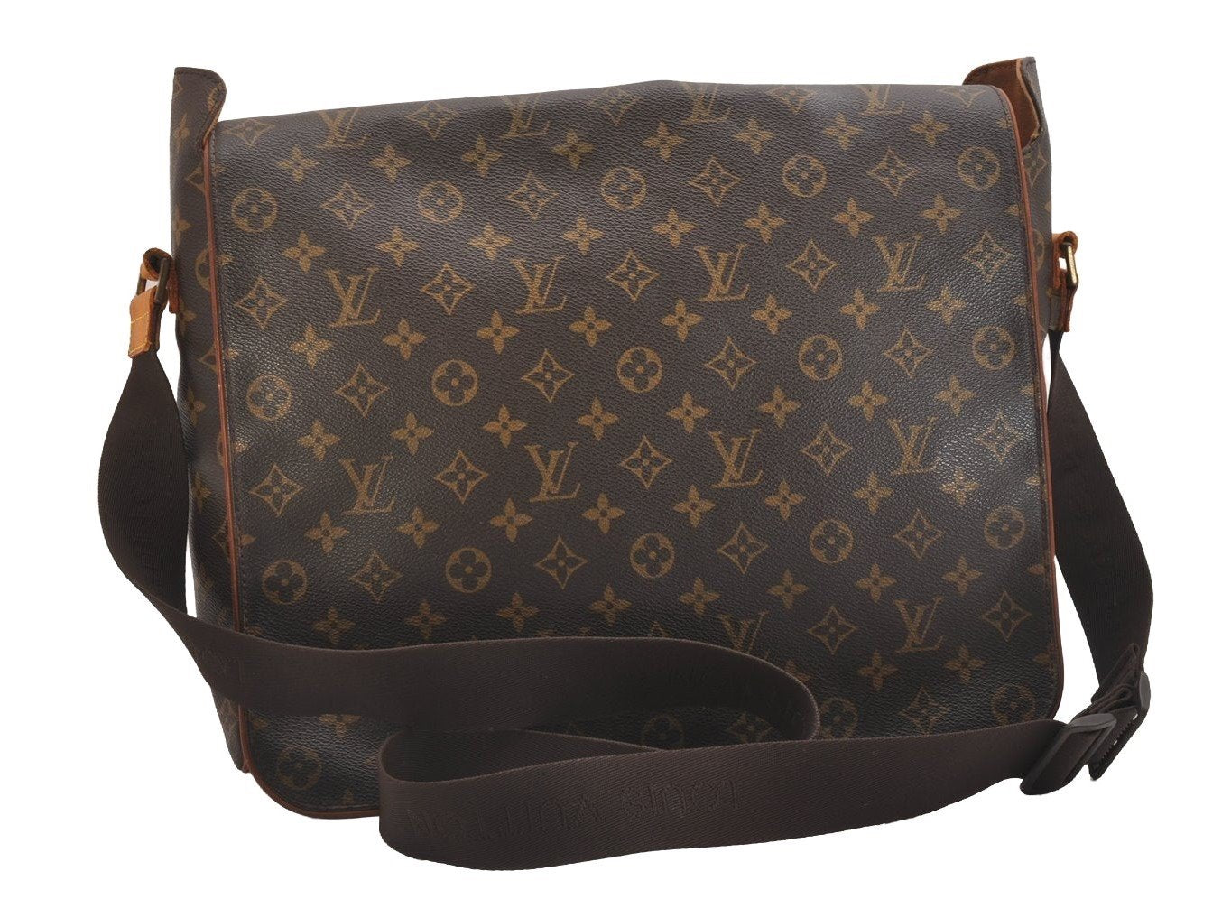 Authentic Louis Vuitton Monogram Abbesses Shoulder Bag M45257 LV 2041I