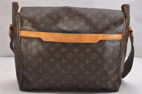 Authentic Louis Vuitton Monogram Abbesses Shoulder Bag M45257 LV 2041I