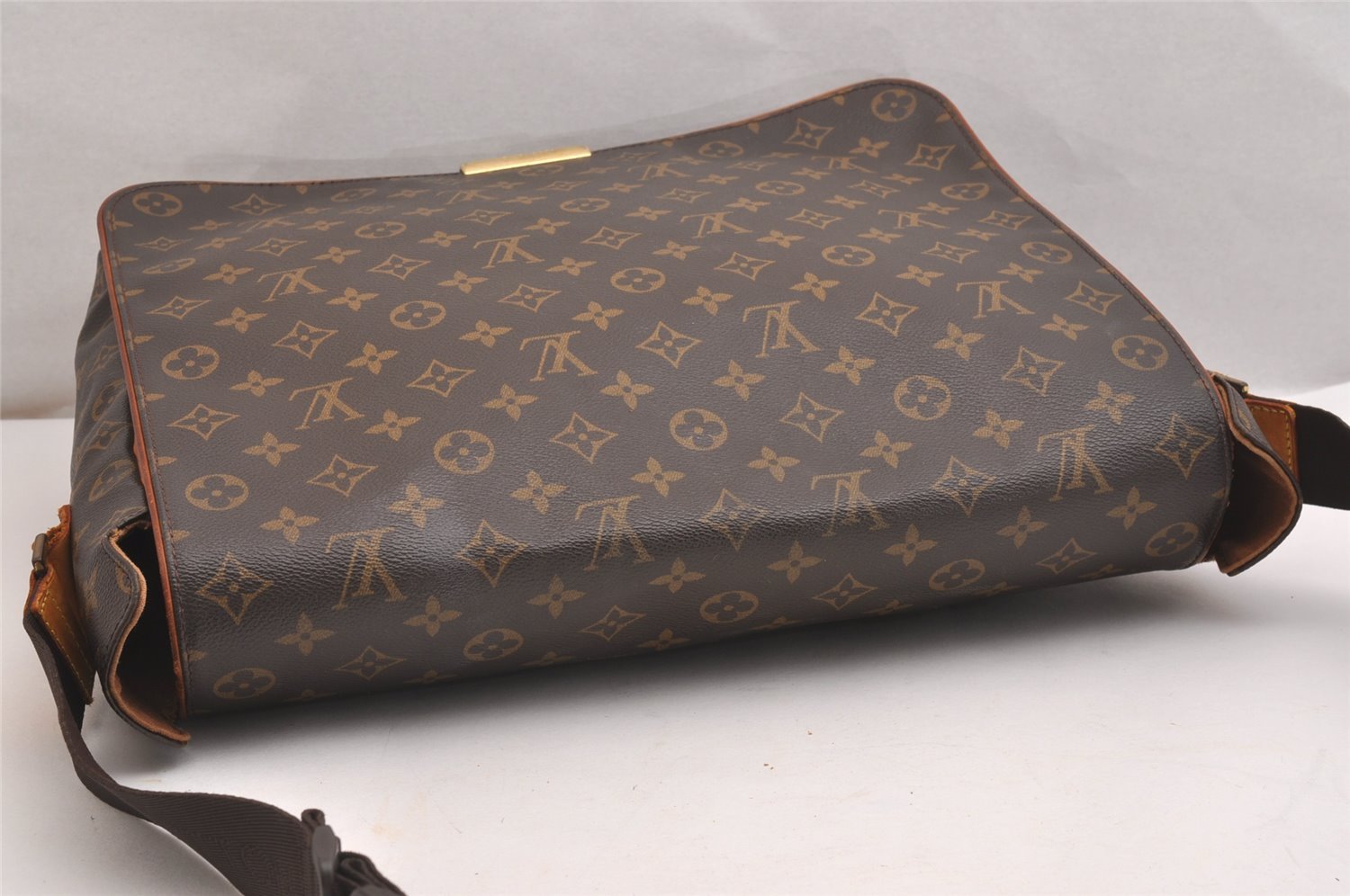 Authentic Louis Vuitton Monogram Abbesses Shoulder Bag M45257 LV 2041I