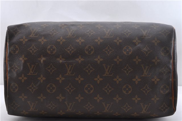 Authentic Louis Vuitton Monogram Speedy 35 Hand Bag M41524 LV 2042D