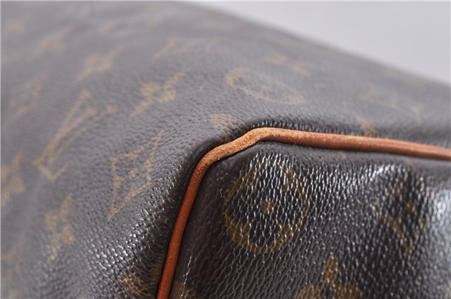 Authentic Louis Vuitton Monogram Speedy 35 Hand Bag M41524 LV 2042D