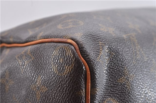 Authentic Louis Vuitton Monogram Speedy 35 Hand Bag M41524 LV 2042D