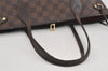 Authentic Louis Vuitton Damier Neverfull PM Shoulder Tote Bag N51109 LV 2042I