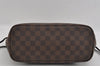 Authentic Louis Vuitton Damier Neverfull PM Shoulder Tote Bag N51109 LV 2042I