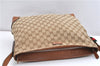 Authentic GUCCI Shoulder Cross Body Bag GG Canvas Leather 308930 Brown 2043G