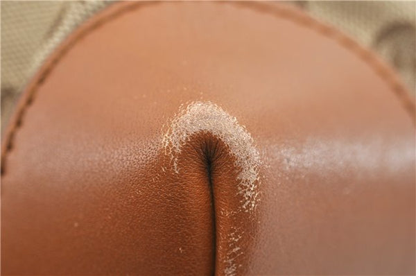 Authentic GUCCI Shoulder Cross Body Bag GG Canvas Leather 308930 Brown 2043G