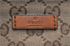 Authentic GUCCI Shoulder Cross Body Bag GG Canvas Leather 308930 Brown 2043G