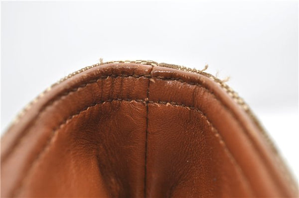 Authentic GUCCI Shoulder Cross Body Bag GG Canvas Leather 308930 Brown 2043G