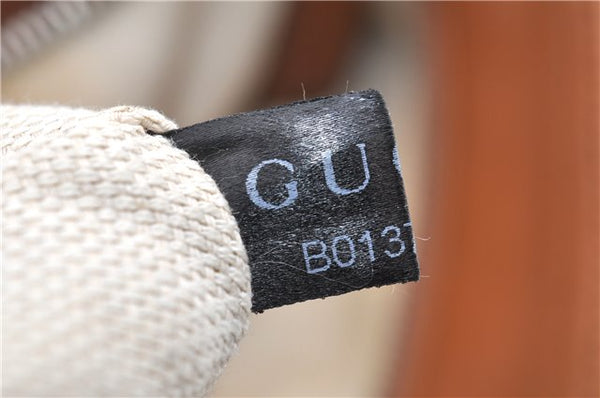 Authentic GUCCI Shoulder Cross Body Bag GG Canvas Leather 308930 Brown 2043G