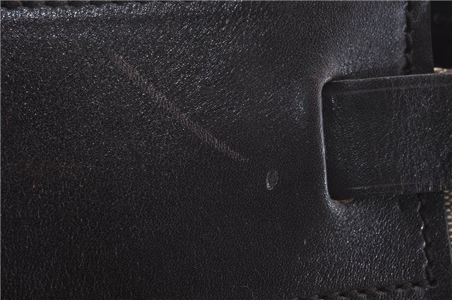 Authentic GUCCI Shoulder Hand Bag GG Canvas Leather 106251 Brown 2044D
