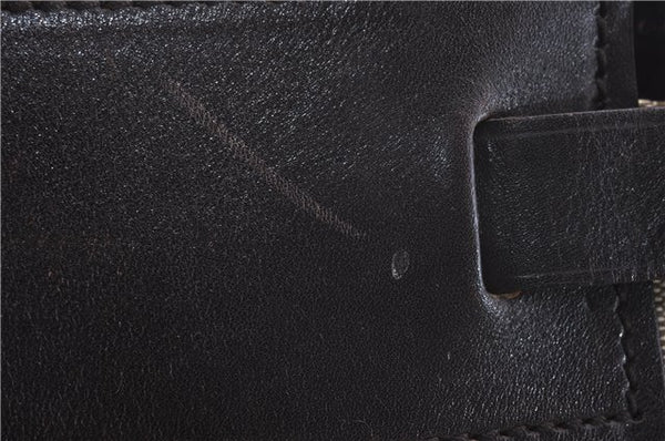 Authentic GUCCI Shoulder Hand Bag GG Canvas Leather 106251 Brown 2044D