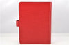 Authentic Louis Vuitton Epi Agenda MM Notebook Cover Red R20047 LV 2044G