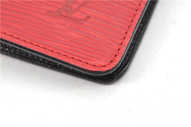 Authentic Louis Vuitton Epi Agenda MM Notebook Cover Red R20047 LV 2044G