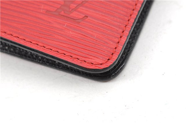 Authentic Louis Vuitton Epi Agenda MM Notebook Cover Red R20047 LV 2044G