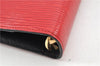 Authentic Louis Vuitton Epi Agenda MM Notebook Cover Red R20047 LV 2044G