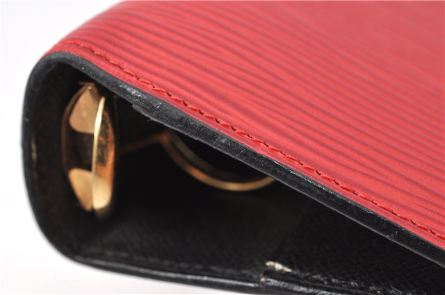 Authentic Louis Vuitton Epi Agenda MM Notebook Cover Red R20047 LV 2044G