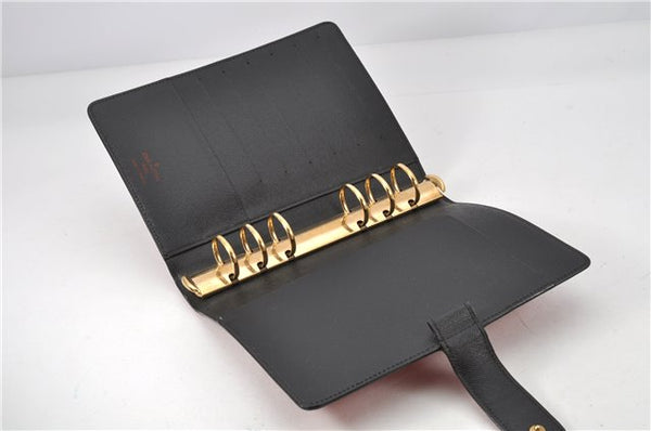 Authentic Louis Vuitton Epi Agenda MM Notebook Cover Red R20047 LV 2044G