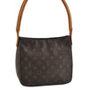 Authentic Louis Vuitton Monogram Looping MM Shoulder Bag M51146 LV 2044I