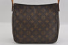 Authentic Louis Vuitton Monogram Looping MM Shoulder Bag M51146 LV 2044I