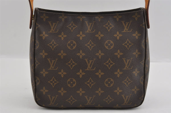 Authentic Louis Vuitton Monogram Looping MM Shoulder Bag M51146 LV 2044I
