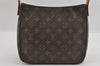 Authentic Louis Vuitton Monogram Looping MM Shoulder Bag M51146 LV 2044I
