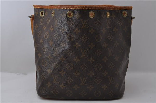 Authentic Louis Vuitton Monogram Petit Noe Shoulder Bag M42226 LV 2045D