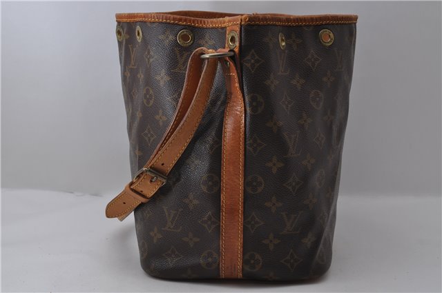 Authentic Louis Vuitton Monogram Petit Noe Shoulder Bag M42226 LV 2045D