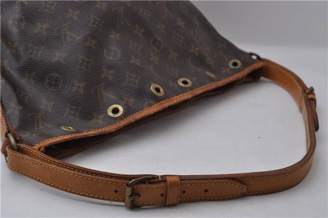 Authentic Louis Vuitton Monogram Petit Noe Shoulder Bag M42226 LV 2045D