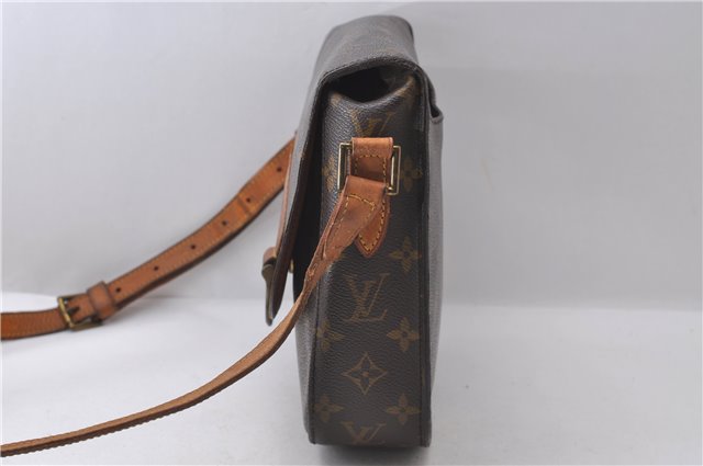 Auth Louis Vuitton Monogram Saint Cloud GM Shoulder Cross Bag M51242 LV 2046D